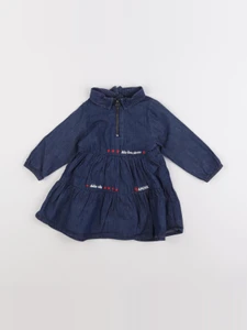 IKKS - robe bleu - 12 mois