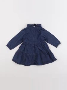 IKKS - robe bleu - 12 mois