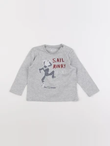 IKKS - tee-shirt gris - 18 mois