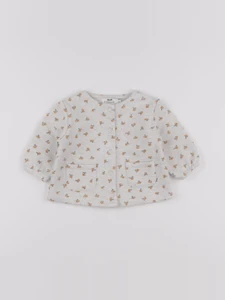Cyrillus - gilet beige - 6 mois
