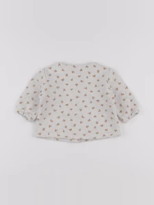 Cyrillus - gilet beige - 6 mois