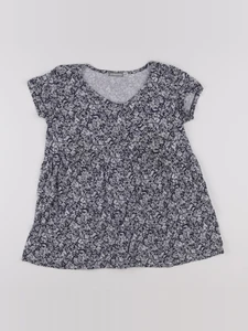 Vertbaudet - tee-shirt grossesse bleu, blanc - 34 à 36