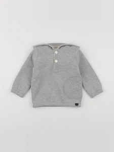 IKKS - sweat gris - 18 mois
