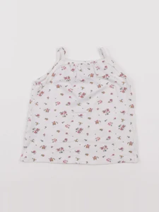 Vertbaudet - débardeur blanc - 18 mois