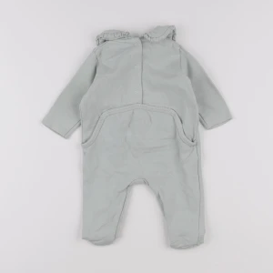 Vertbaudet - pyjama velours vert - 6 mois