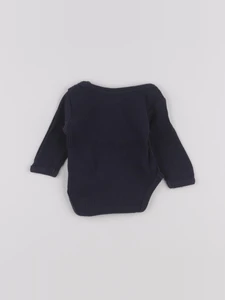 Vertbaudet - body bleu - 1 mois