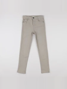 Vertbaudet - pantalon beige - 8 ans