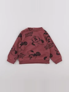 Vertbaudet - sweat rose - 24 mois