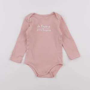 Vertbaudet - body rose - 18 mois