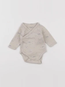 Vertbaudet - body beige - 0 mois