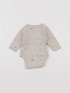 Vertbaudet - body beige - 0 mois