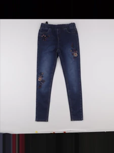 Vertbaudet - jegging bleu - 14 ans