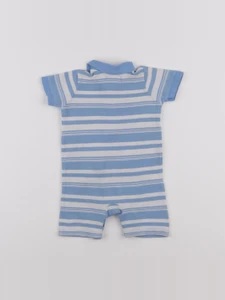 Ralph Lauren - combinaison blanc, bleu - 6 mois