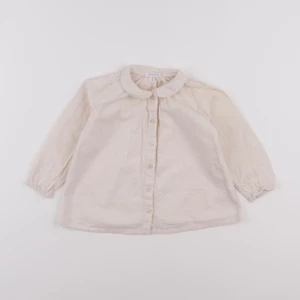Boutchou - blouse beige - 24 mois