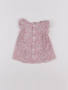 Jacadi - blouse liberty rose - 24 mois