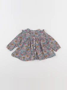 Boutchou - blouse multicolore - 6 mois