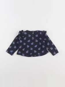 Boutchou - sweat bleu - 6 mois
