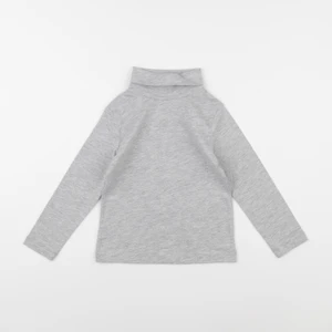 Monoprix - sous-pull gris - 3 ans