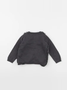 Tape à l'oeil - gilet gris - 6 mois