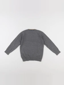 Vertbaudet - pull gris - 6 ans