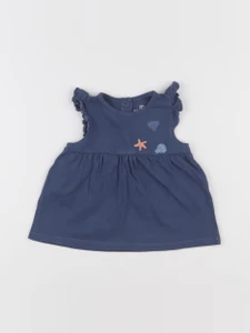 La Redoute - robe bleu - 9 mois