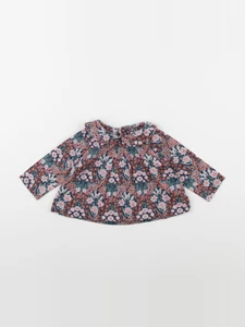 Jacadi - blouse rose, vert - 6 mois