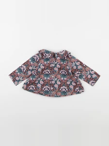 Jacadi - blouse rose, vert - 6 mois