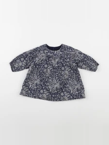 Jacadi - robe liberty bleu - 6 mois
