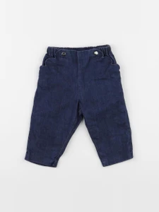 Jacadi - pantalon bleu - 6 mois