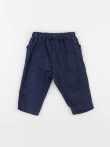 Jacadi - pantalon bleu - 6 mois