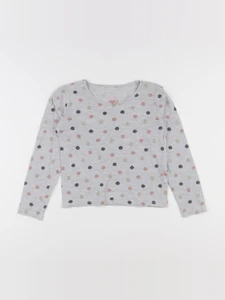 Vertbaudet - maillot de corps gris - 8 ans