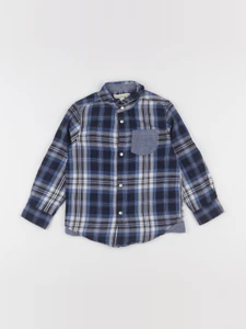 Vertbaudet - chemise bleu - 4 ans