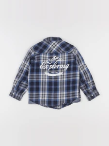 Vertbaudet - chemise bleu - 4 ans