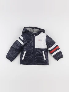 IKKS - doudoune bleu, blanc - 18 mois