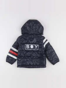 IKKS - doudoune bleu, blanc - 18 mois
