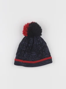 IKKS - bonnet bleu - 2/4 ans