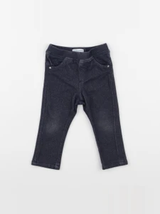 Vertbaudet - jegging bleu - 9 mois