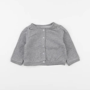 Vertbaudet - gilet gris - 6 mois