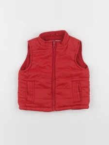 Vertbaudet - doudoune rouge - 2 ans