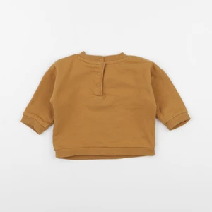 Vertbaudet - sweat marron - 6 mois
