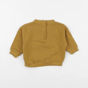 Vertbaudet - sweat marron - 3 mois