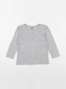 H&M - tee-shirt gris - 12/18 mois