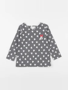 H&M - robe gris - 12/18 mois