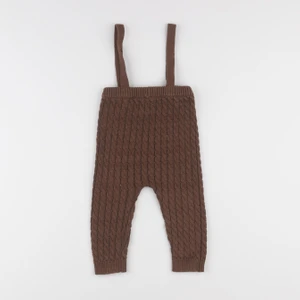 Vertbaudet - salopette marron - 12 mois