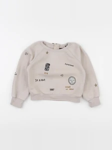 IKKS - sweat beige - 5 ans