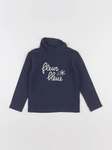 Vertbaudet - sous-pull bleu - 5 ans