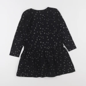 Vertbaudet - robe noir, or - 4 ans