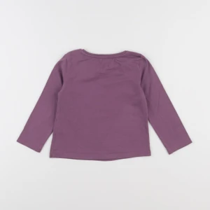 Vertbaudet - tee-shirt violet - 3 ans