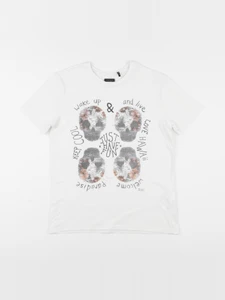 IKKS - tee-shirt blanc - 10 ans