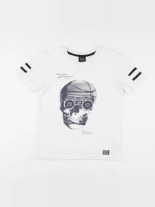 IKKS - tee-shirt blanc - 10 ans